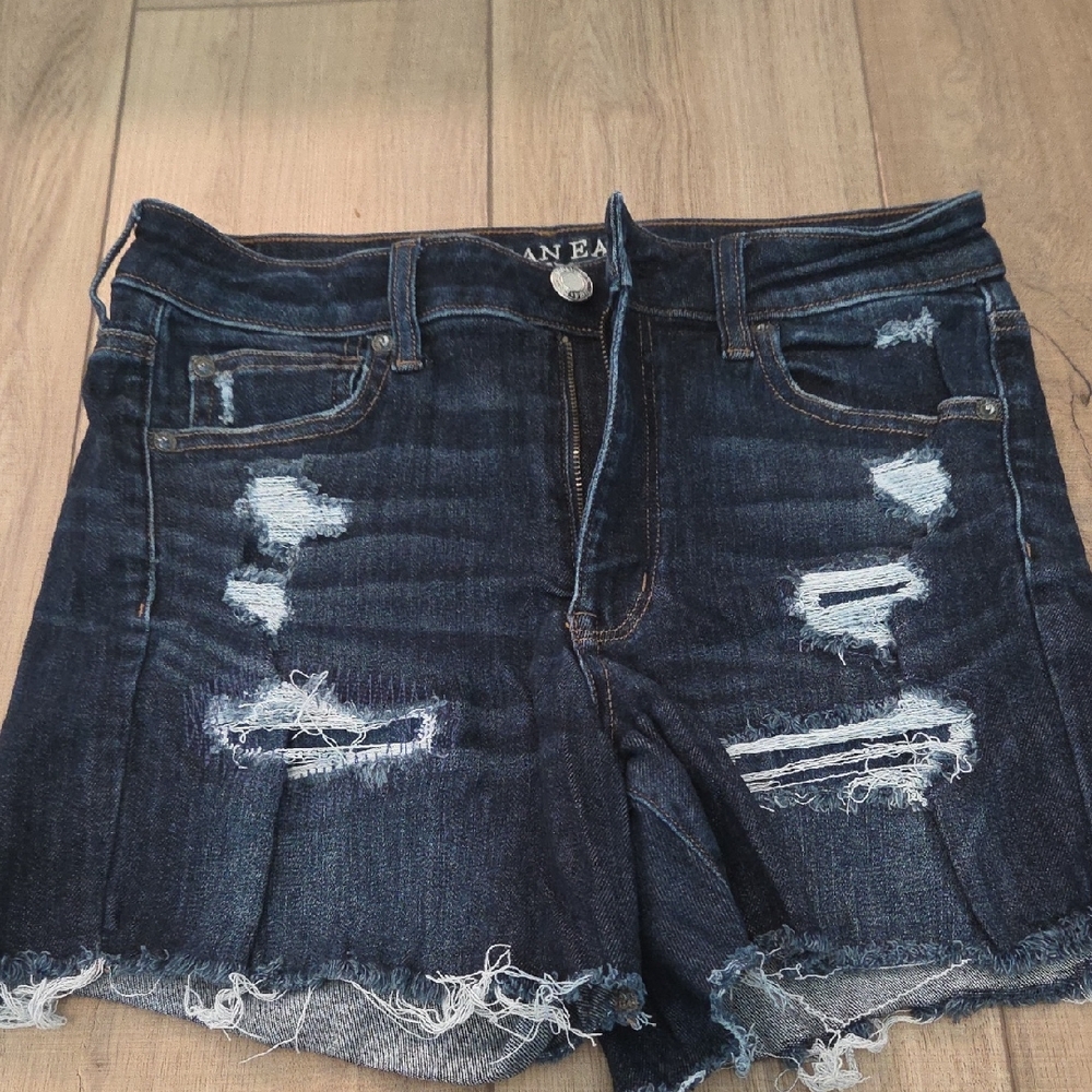 American Eagle High Rise Shortie Short